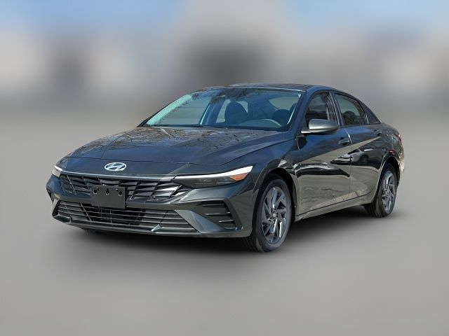 2025 Hyundai Elantra Hybrid Blue