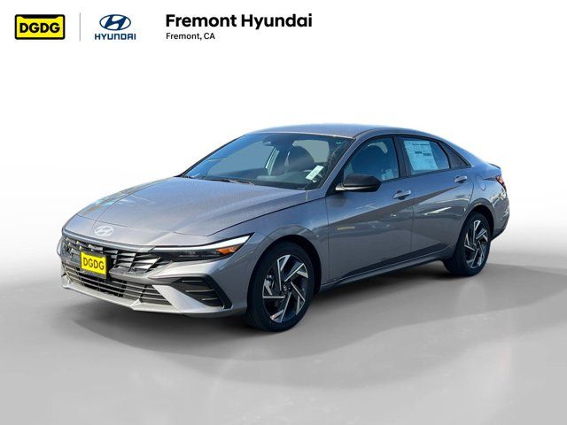 2025 Hyundai Elantra Hybrid Blue