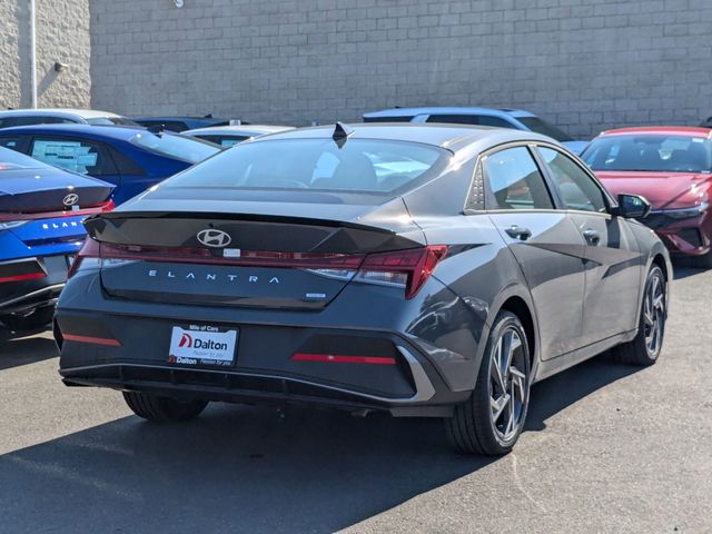 2025 Hyundai Elantra Hybrid Blue