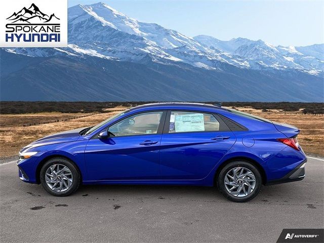 2025 Hyundai Elantra Hybrid Blue