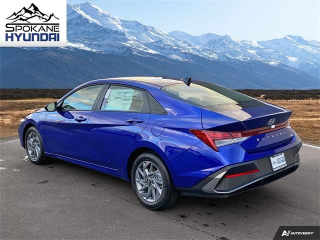 2025 Hyundai Elantra Hybrid Blue