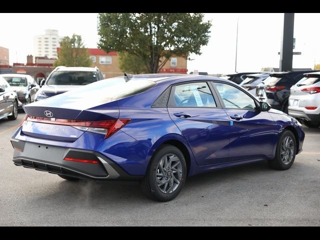 2025 Hyundai Elantra Hybrid Blue