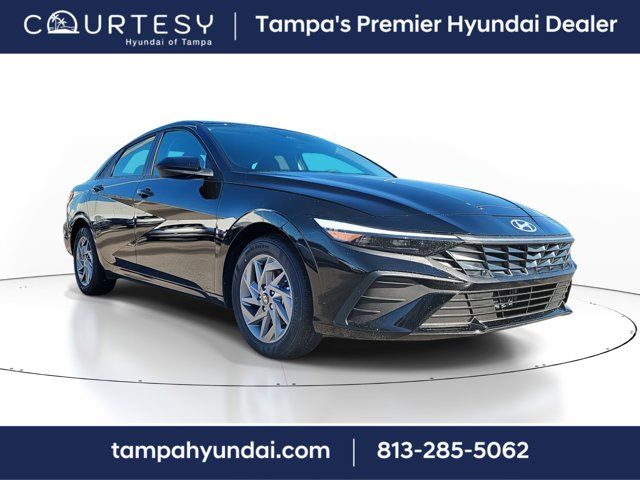 2025 Hyundai Elantra Hybrid Blue