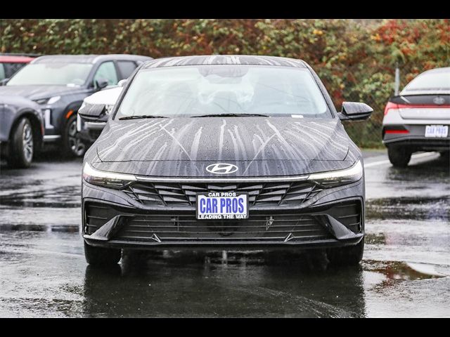 2025 Hyundai Elantra Hybrid Blue