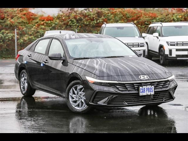 2025 Hyundai Elantra Hybrid Blue