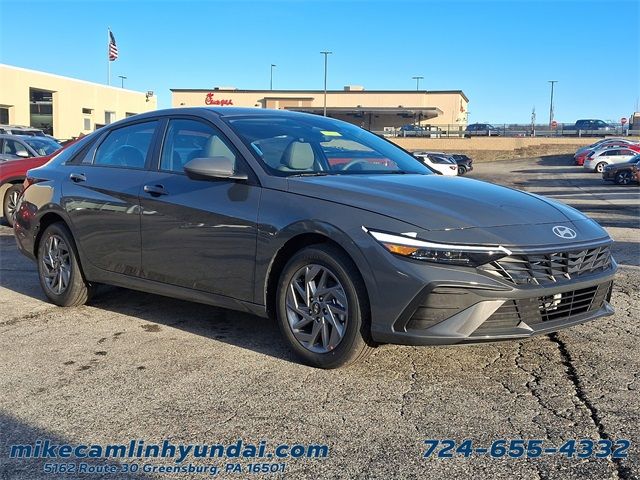 2025 Hyundai Elantra Hybrid Blue