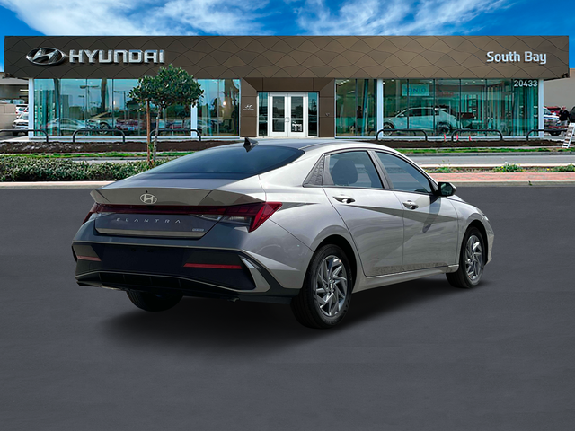 2025 Hyundai Elantra Hybrid Blue