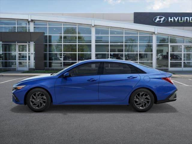 2025 Hyundai Elantra Hybrid Blue