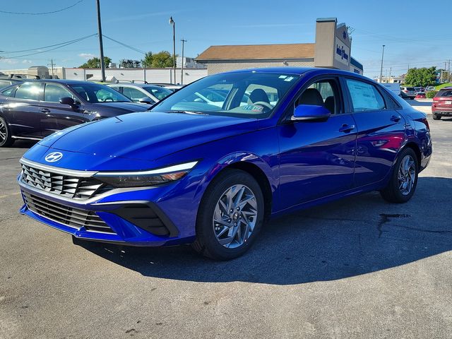 2025 Hyundai Elantra Hybrid Blue