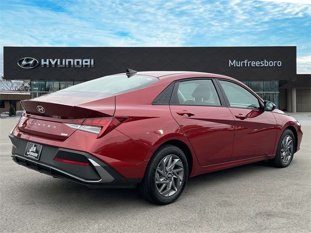 2025 Hyundai Elantra Hybrid Blue