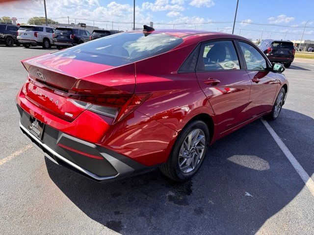 2025 Hyundai Elantra Hybrid Blue