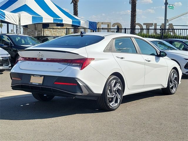 2025 Hyundai Elantra Hybrid Blue