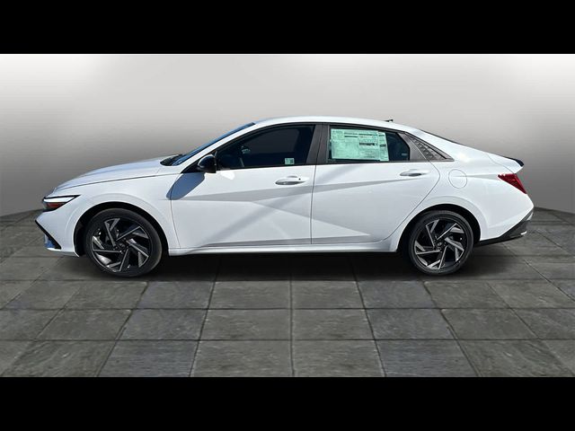 2025 Hyundai Elantra Hybrid Blue