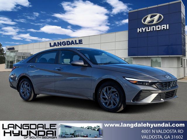 2025 Hyundai Elantra Hybrid Blue