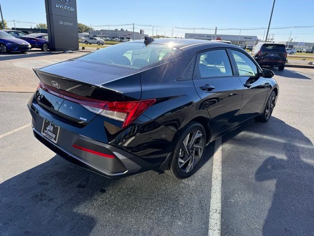 2025 Hyundai Elantra Hybrid Blue