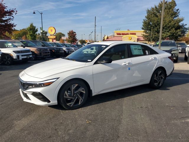 2025 Hyundai Elantra Hybrid Blue