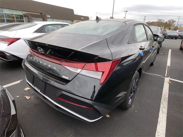 2025 Hyundai Elantra Hybrid Blue