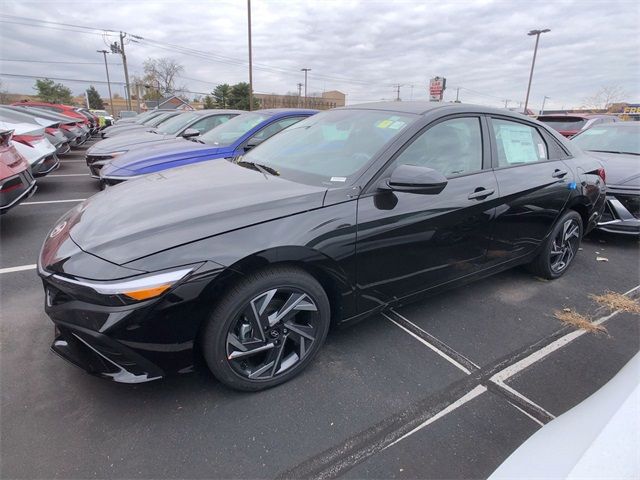 2025 Hyundai Elantra Hybrid Blue