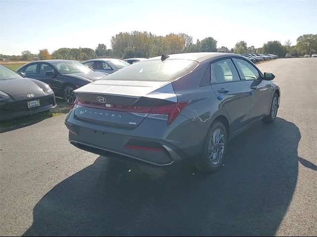 2025 Hyundai Elantra Hybrid Blue