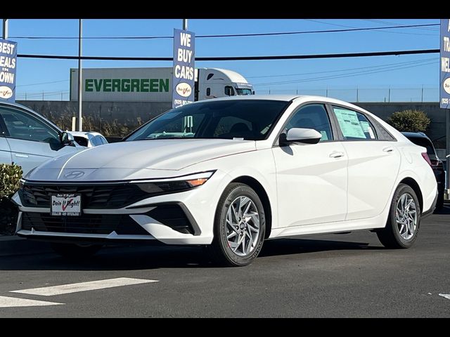 2025 Hyundai Elantra Hybrid Blue