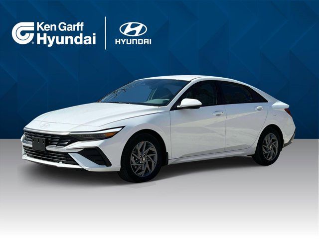 2025 Hyundai Elantra Hybrid Blue