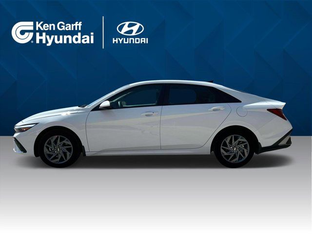 2025 Hyundai Elantra Hybrid Blue