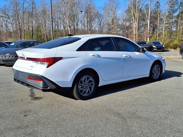 2025 Hyundai Elantra Hybrid Blue