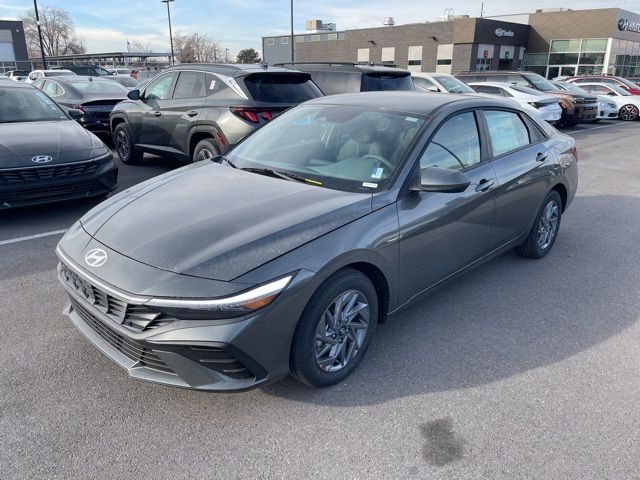 2025 Hyundai Elantra Hybrid Blue