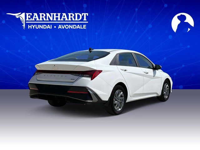 2025 Hyundai Elantra Hybrid Blue