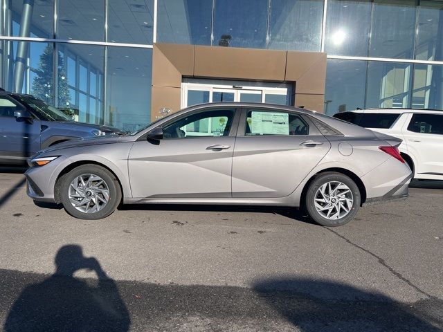 2025 Hyundai Elantra Hybrid Blue