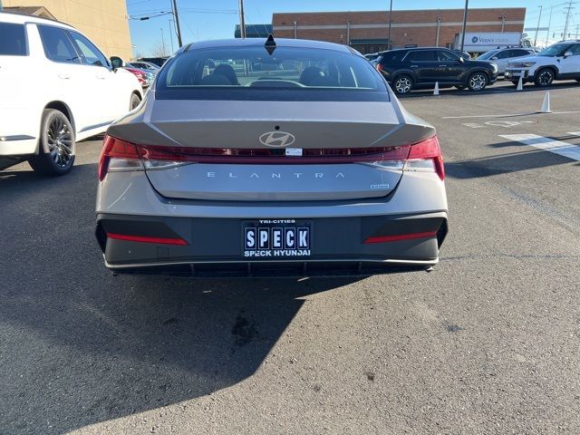 2025 Hyundai Elantra Hybrid Blue