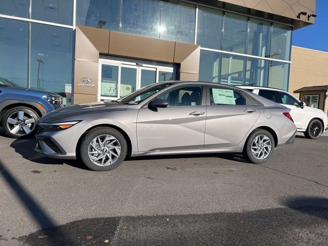 2025 Hyundai Elantra Hybrid Blue