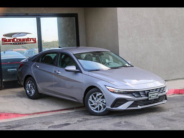 2025 Hyundai Elantra Hybrid Blue