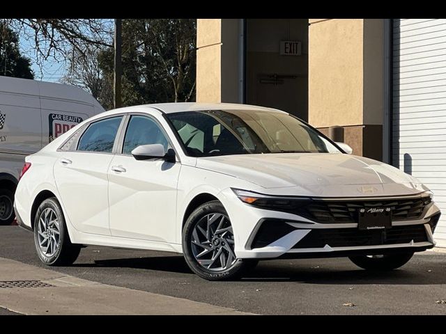 2025 Hyundai Elantra Hybrid Blue