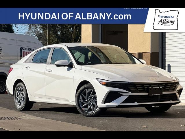 2025 Hyundai Elantra Hybrid Blue