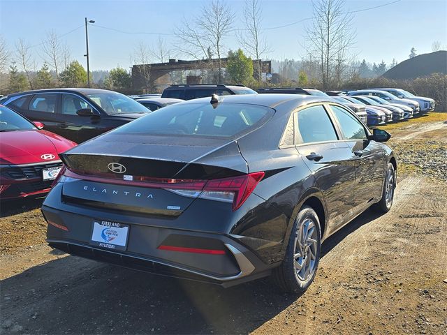 2025 Hyundai Elantra Hybrid Blue