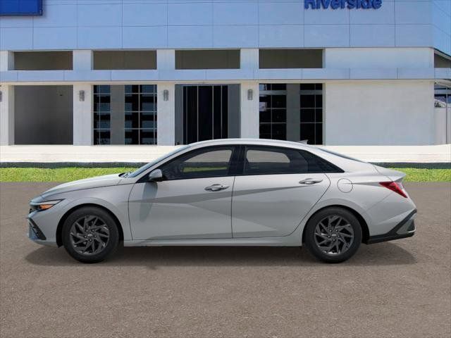 2025 Hyundai Elantra Hybrid Blue