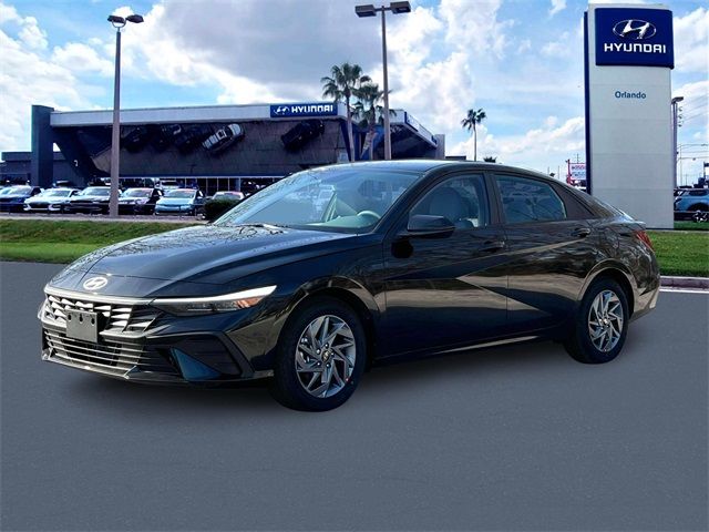 2025 Hyundai Elantra Hybrid Blue