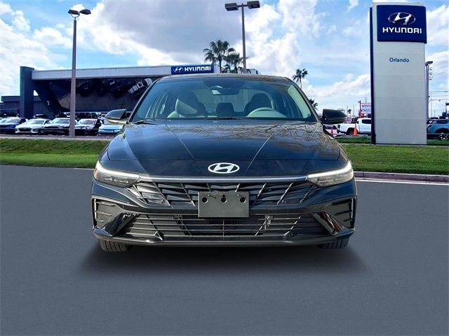 2025 Hyundai Elantra Hybrid Blue