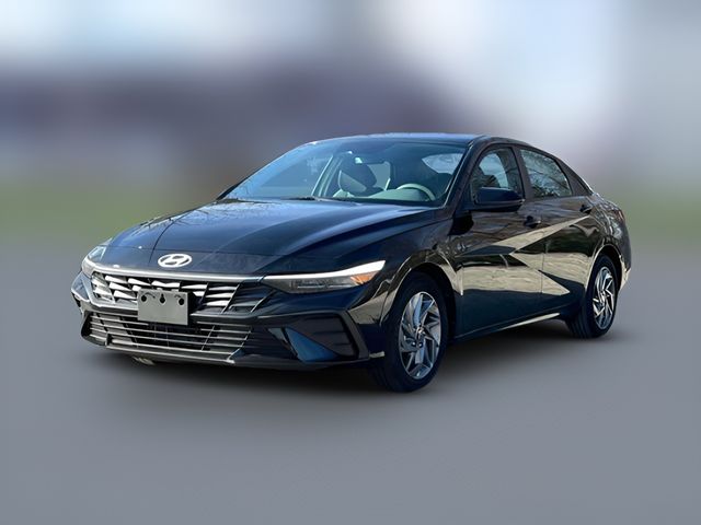 2025 Hyundai Elantra Hybrid Blue