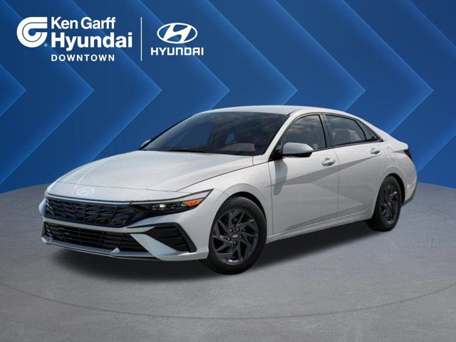 2025 Hyundai Elantra Hybrid Blue