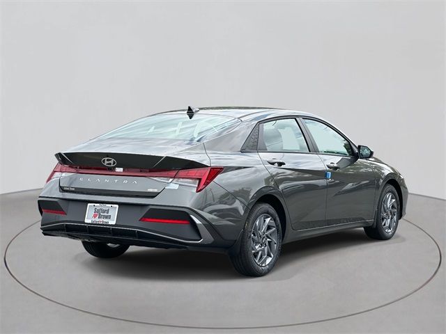 2025 Hyundai Elantra Hybrid Blue