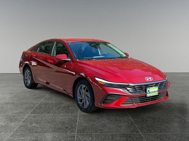 2025 Hyundai Elantra Hybrid Blue