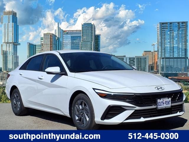 2025 Hyundai Elantra Hybrid Blue