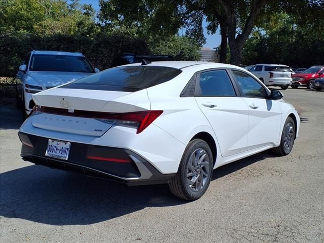 2025 Hyundai Elantra Hybrid Blue