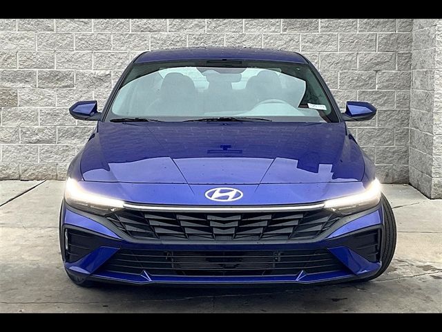 2025 Hyundai Elantra Hybrid Blue