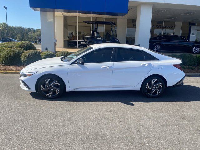 2025 Hyundai Elantra Hybrid Blue