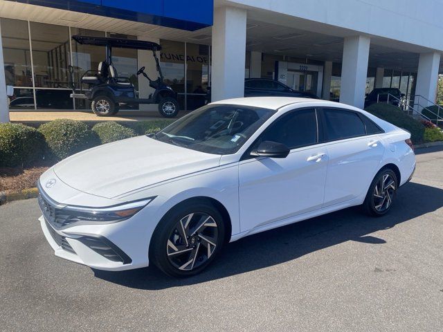 2025 Hyundai Elantra Hybrid Blue