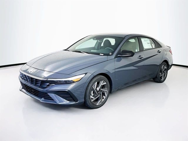 2025 Hyundai Elantra Hybrid Blue