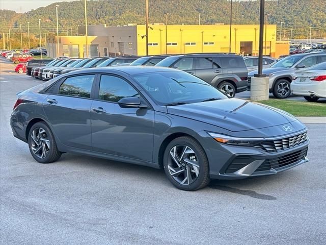 2025 Hyundai Elantra Hybrid Blue